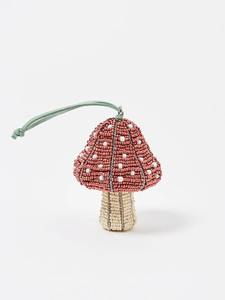 Charme en tissu brodé à la main avec des perles, multicolore, écologique, dernier design tendance et luxueux pour les mariages, élégant pour Noël - Product Image 4