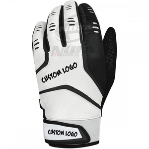 Guantes de bateo de béisbol de fabricante profesional Guantes de pelota base transpirables antideslizantes en todos los tamaños Material personalizado disponible - Product Image 6