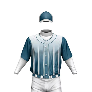 Vente en gros de vêtements de sport Ensemble d'uniformes de baseball sublimés bon marché Nouveau design Uniformes de baseball Logo personnalisé OEM Service THT WEARS - Product Image 2
