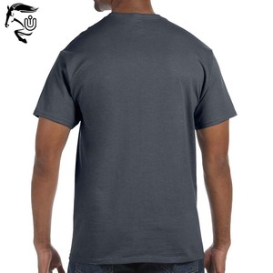 "2025 Dark Heather Color T-shirts personnalisés unisexe doux coton respirant été T-shirts OEM décontracté Streetwear grande taille hauts" - Product Image 2