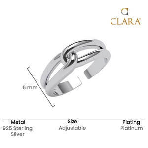 NOVAMART Fine Buy Premium 925 Pure Sterling <b>Silver</b> <b>Rings</b> for <b>Men</b> Geometric Design Zircon Pearl Rhodium Gold Plated Multifaceted - Product Image 5