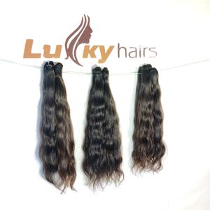 Extensiones de cabello humano vietnamita natural alineado con cutícula 100% al por mayor mechones de pelo indio - Product Image 5