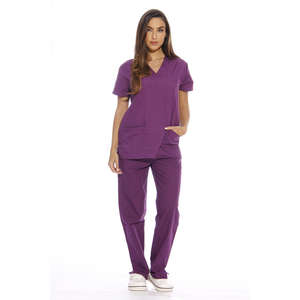 Uniformes Médicos Personalizados al por Mayor, Uniformes Médicos Elásticos y Modernos, Uniformes de Enfermería para Hospital, Conjuntos de Uniformes Médicos, Traje Deportivo - Product Image 4