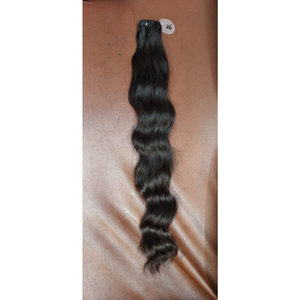 26 "Wefted Natural Wavy & Color Raw Hair Bundles Extensions de cheveux humains - Product Image 1