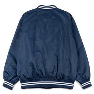 Veste d'université pour hommes personnalisée veste de baseball en satin brodé veste de haute qualité en gros pour les hommes - Product Image 2