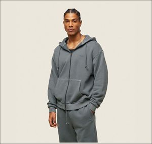 IOTA SPORTS mejor calidad gimnasio algodón polar Zip UP sudaderas con capucha al por mayor deportes polar personalizado entrenamiento Zip Up sudaderas con capucha y sudaderas hombres - Product Image 6