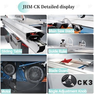 Sierra <span class=keywords><strong>de</strong></span> Panel Deslizante JHM-CG3245, Maquinaria para Cortar Madera, Estructura Estable para Diversas <span class=keywords><strong>Tareas</strong></span> <span class=keywords><strong>de</strong></span> Corte <span class=keywords><strong>de</strong></span> Tableros <span class=keywords><strong>de</strong></span> Madera - Product Image 3