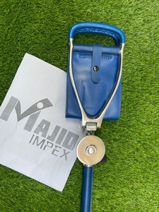 Bastón de Tiro Ajustable, Silla Plegable de Cuero de Gran Tamaño y Duradera, Asiento para Polo, Pesca, Golf, Senderismo y Caminatas - Product Image 6