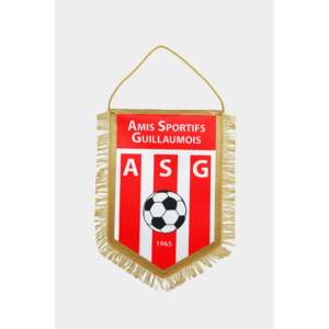 Premium Double Sided Crystal Satin Pennant <b>Banner</b> Pentagonal Cut Gold Fringed Custom Digital Printing Portable Polyester Flags - Product Image 1