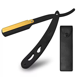 Maquinilla de afeitar recta de garganta cortada de peluquero de alta calidad, maquinilla de afeitar de salón profesional - Product Image 3