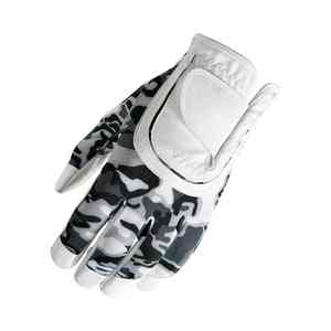 Guante de golf con logotipo personalizado OEM, guante de golf de cuero Cabretta de dedo completo suave de alta calidad de Pakistán - Product Image 6