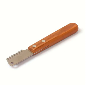 Último diseño, cuchillo de aseo para mascotas de acero inoxidable de 29 dientes para cortar el pelo de gatos y perros, instrumento veterinario - Product Image 5