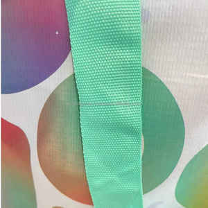 กระเป๋าช้อปปิ้ง RPET แบบมีที่จับยาวเป็นมิตรต่อสิ่งแวดล้อมใช้ซ้ำได้ - Product Image 3