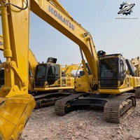 Excavatrice sur chenilles Komatsu PC240, 24 tonnes, excavatrice hydraulique moyenne, moteur SAA6D107, d'occasion, japonaise, pour travaux de construction lourds