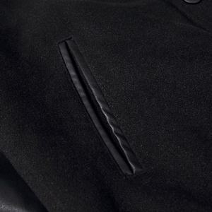 Chaqueta universitaria de béisbol bordada con letras, de cuero personalizada OEM, nueva y de gran venta, para hombre, a precio mayorista económico. - Product Image 5