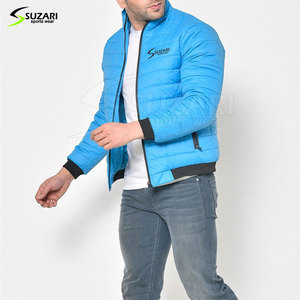 Chaqueta acolchada informal de alta calidad para hombre, Color sólido, resistente al viento, soporte de tela de lona larga, suministro ODM, estilo de invierno, calle principal - Product Image 4