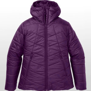 Veste imperméable d'hiver pour femme surdimensionnée légère rembourrée à capuche chaude bouffante grande taille manteau décontracté avec fermeture à glissière - Product Image 4