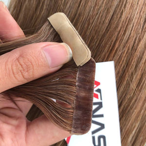 Extensions de cheveux à la kératine de qualité supérieure, cheveux humains vierges vietnamiens, 0,8 cm x 4 cm, super double trame - Product Image 1