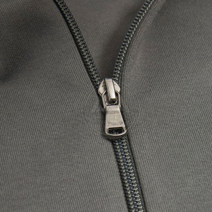 Sudaderas con cremallera para hombre de moda superior de alta calidad 100% algodón poliéster bajo MOQ patrón sólido cuello con capucha - Product Image 5