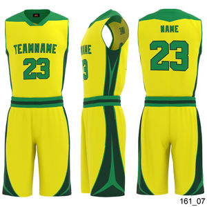 Nouveaux hommes conçoivent l'uniforme de basket-ball pour les hommes avec 100% polyester matériel séchage rapide respirant anti UV caractéristique avec lightweihgt - Product Image 1