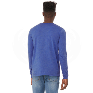 Bella + toile unisexe Jersey à manches longues T-Shirt Muscle ajusté T-shirt Gym entraînement athlétique manches longues t-shirts - Product Image 3