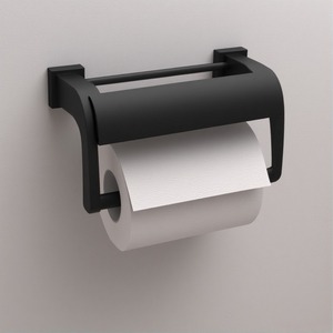 Porte-papier hygiénique en métal de qualité supérieure avec surface argentée polie Artisan fait à la main offrant un accent décoratif intérieur fonctionnel - Product Image 3