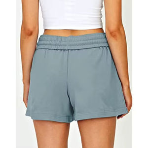 Shorts décontractés pour femmes 100% Shorts de survêtement en molleton de coton pour l'entraînement et la course à pied Shorts de gymnastique pour femmes à bas prix - Product Image 2