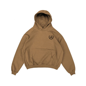 Sweat à capuche surdimensionné pour hommes 100% coton épais luxe pull vierge Streetwear impression personnalisée sweats à capuche pour hommes - Product Image 3