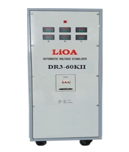 Estabilizador de Voltaje Automático Monofásico de Alta Calidad LiOA (DR3-60KII) Salida de 3 Fases 220V Hecho en Vietnam para SVC y TNS - Product Image 4