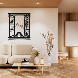 Décorations murales et de table en métal en forme d'oiseau, style vintage, pour une décoration intérieure moderne et élégante - Product Image 6