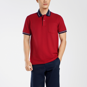 Precio al por mayor Polo Homme En Coton suave transpirable poliéster Piqué Polo para hombres uniformes ropa compras sitios web mayorista - Product Image 2