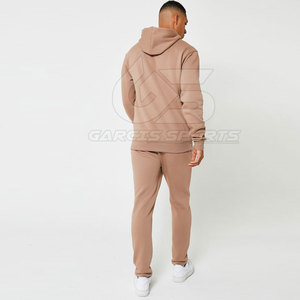 ชุดวอร์ม2ชิ้นสำหรับผู้ชายชุดวิ่งแบบลำลองชุดวอร์มชุดกีฬาแบบสวมหัว - Product Image 5