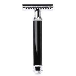 Rasoirs de sécurité pour hommes avec logo personnalisé Rasoir à lame interchangeable en acier inoxydable à double tranchant - Product Image 6