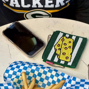 Monedero de Cuentas Personalizado Hecho a Mano con Cierre de Cremallera, Diseño Aggie de TAMU, Pedido Mínimo 3 Piezas - Product Image 1