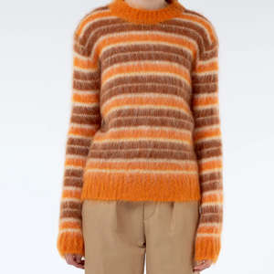 Hiver Stylish Regular Fit best design trending Women Mohair Sweater Premium Quality Breathable Anti Wrinkle Mohair Sweater - Product Image 1