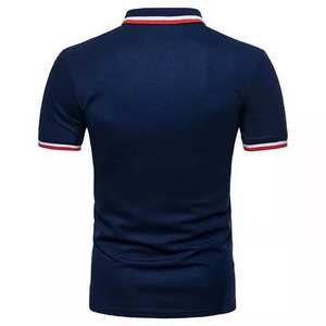 Camiseta personalizada de poliéster y algodón para hombre, Polo con diseño de uniforme de oficina, alta calidad, estampado de Golf - Product Image 2