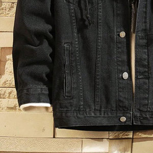 Jeans de Mezclilla para Hombre / Chaqueta Trucker de la Mejor Calidad con Colores Personalizados y Logotipo Personalizado Hecho en Pakistán - Product Image 6