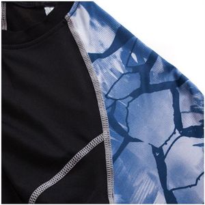 Compression Fit Training Shirt Gym Workout Surf <b>Swim</b> UV Wear MMA Rash Guard <b>for</b> <b>Men</b> Long Sleeve Manufactured by Zavi Sports - Product Image 4