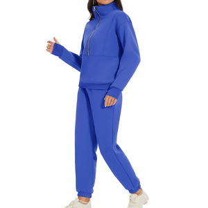 Outdoor Wear <b>Fleece</b> Cotton Sportswear Winter Tracksuits 2025 Customized logo Printing Tracksuit for Men's - Product Image 4