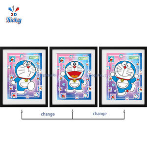 Póster 3D de <span class=keywords><strong>Anime</strong></span> Ricky, Venta al por Mayor de Fábrica, Arte de Pared de Plástico Personalizado, Decoración de Hogar de Dibujos Animados para Sala de Estar y Exhibición en Tiendas - Product Image 4