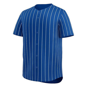 Vente en gros Maillot de baseball brodé sur mesure pour hommes, vêtement de sport uniforme d'équipe personnalisé en polyester vierge à sublimation - Product Image 2