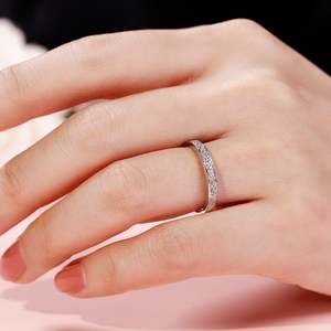 Bague en argent sterling et diamants pour femme Jeulia « I Love You More Than Once » - Product Image 6