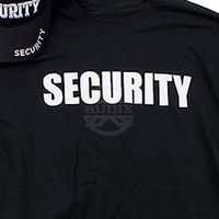 Conjunto de Uniforme de Protección Personalizado al por Mayor: Gorra y Camiseta a Juego para Guardias de Seguridad, Camisa Negra