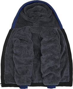 <b>Mens</b> Fleece <b>Lined</b> Pullover <b>Hoodie</b> Thick Hooded Jacket Winter Warm Casual Solid Digital Printing Athletic Sweatshirt - Product Image 3