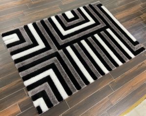 Adiva mejor calidad Jacquard tejido turco polipropileno y poliéster alfombra peluda alfombra para el hogar para sala de estar dormitorio uso - Product Image 3