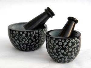 Pierre ollaire noire pierre naturelle marbre éléphant Design sculpté mortier pilon épices broyeur d'herbes outil de cuisine personnaliser la taille de la forme - Product Image 2