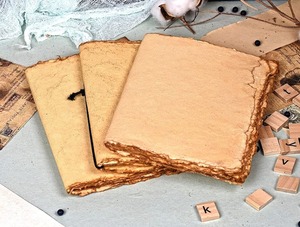 Vintage A3 Leather Journal Great Organizer Sketchbook Deckle Edge Spiral Paper <b>Book</b> Shadows Grimoire Diary Saddle Notebook - Product Image 4