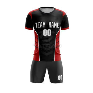 Nuevo Diseño, Conjuntos de Camisetas de Fútbol Fabricadas por Equipo, Sublimación Personalizada de Alta Calidad, Camisetas de Fútbol Ligeras y Transpirables - Product Image 3