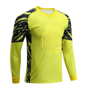 Maillot de gardien de but de football pour homme de haute qualité, taille adulte, 100% polyester, séchage rapide, léger, respirant, maillot d'équipe - Product Image 3