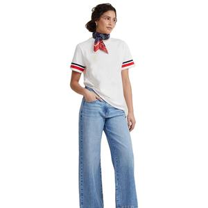 T-shirts pour femmes de haute qualité, vêtements d'été tendance, tissu en jersey de coton léger 200 g/m², anti-rides, respirant, séchage rapide - Product Image 2